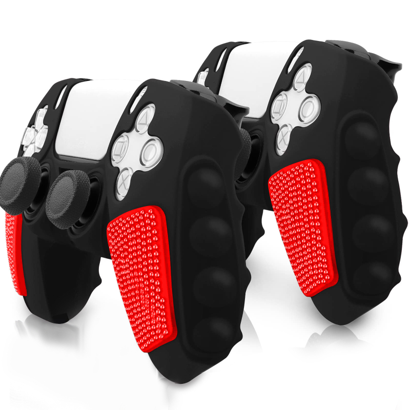 Väliskaubandus PS5 värvi sobitamise silikoonist mängukäepideme katte kaitseks kukkumisvastase kriimustuskindla hea tundega hulgimüügi asendustarvikute jaoks