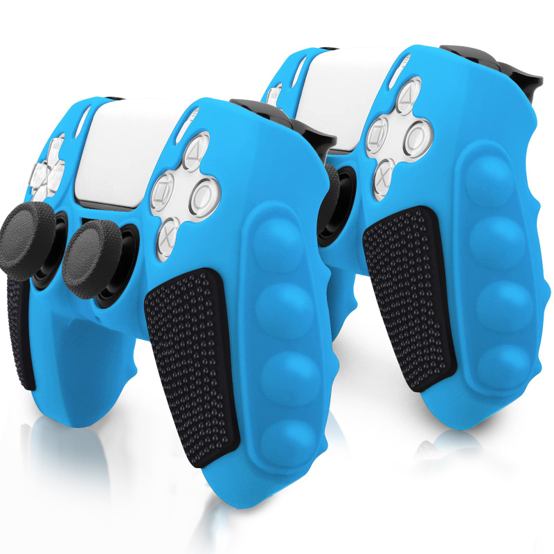 Väliskaubandus PS5 värvi sobitamise silikoonist mängukäepideme katte kaitseks kukkumisvastase kriimustuskindla hea tundega hulgimüügi asendustarvikute jaoks