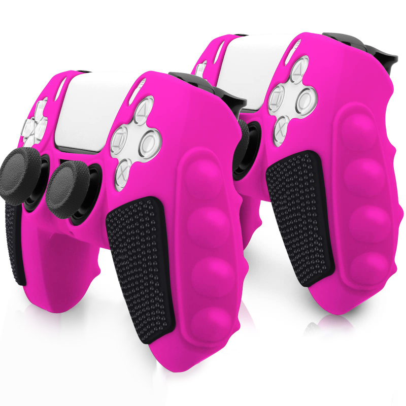 Väliskaubandus PS5 värvi sobitamise silikoonist mängukäepideme katte kaitseks kukkumisvastase kriimustuskindla hea tundega hulgimüügi asendustarvikute jaoks