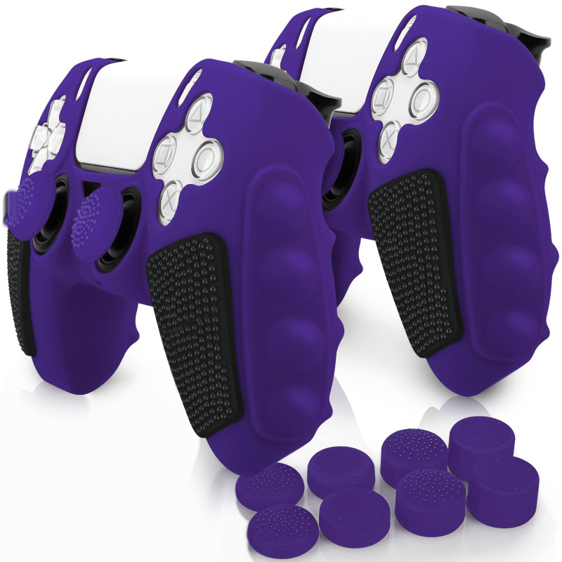 Väliskaubandus PS5 värvi sobitamise silikoonist mängukäepideme katte kaitseks kukkumisvastase kriimustuskindla hea tundega hulgimüügi asendustarvikute jaoks