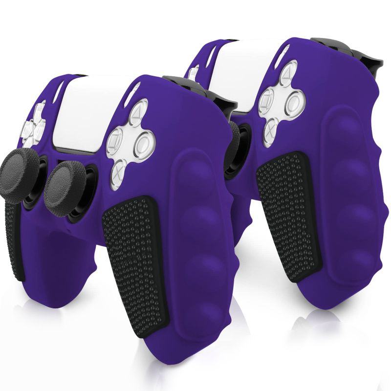 Väliskaubandus PS5 värvi sobitamise silikoonist mängukäepideme katte kaitseks kukkumisvastase kriimustuskindla hea tundega hulgimüügi asendustarvikute jaoks