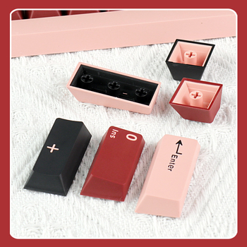 Cloud Lake'i labidaga Q Macaron kolmevärviline võtmekate, väike, täiskomplekt 126 võtit, PBT materjalist, kahevärviline sissepritse, kulumiskindel ja vastupidav