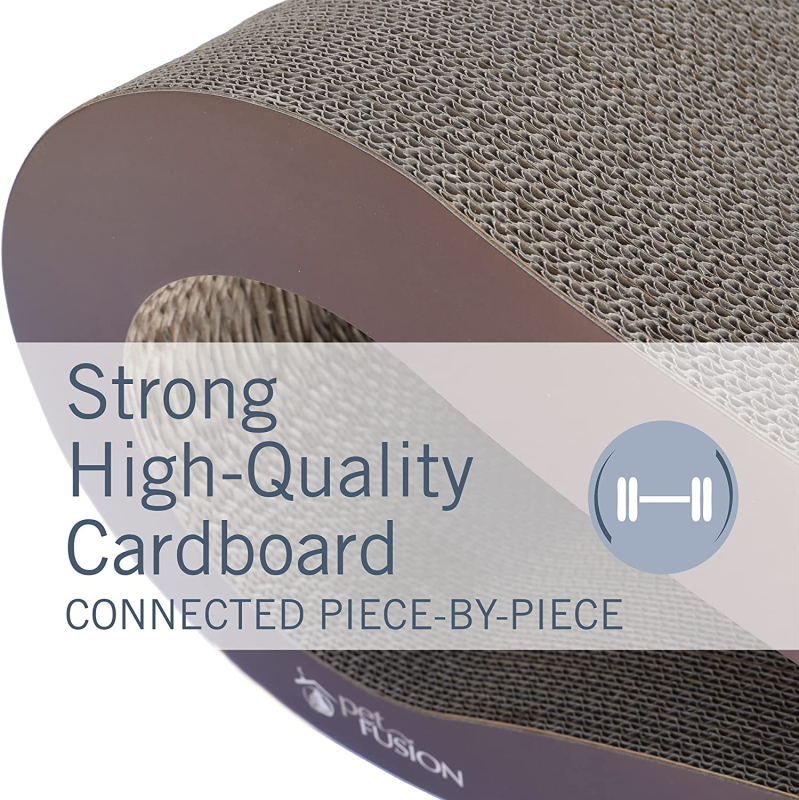 „Petfusion“ aštuonių simbolių katėms skirta draskymo lenta, didelis kačių laipiojimo rėmas, atsparus dilimui, įbrėžimams, katės lova, šezlongas, katės letena