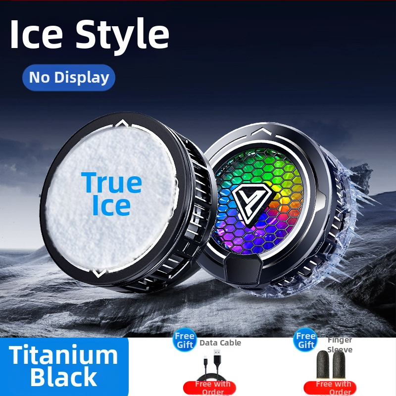 Mobiliojo telefono radiatoriaus puslaidininkinis apledėjimas magnetinis siurbimas skaitmeninis ekranas e. sporto šviesa garsas aušinimo žaidimas išmanusis aušinimo artefaktas SL49