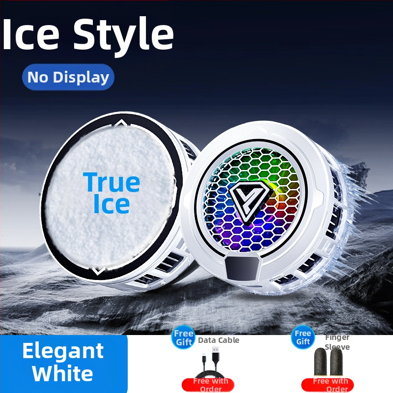 Mobiliojo telefono radiatoriaus puslaidininkinis apledėjimas magnetinis siurbimas skaitmeninis ekranas e. sporto šviesa garsas aušinimo žaidimas išmanusis aušinimo artefaktas SL49