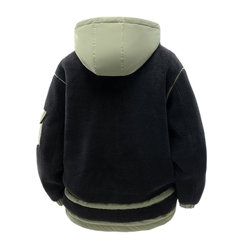 Χειμερινά ρούχα από βαμβάκι, νέας μόδας, φθινοπωρινά και χειμερινά, μοντέρνα μάρκα, βελούδινη κουκούλα από αρνί, παχύρρευστη ζεστή επένδυση, παλτό με βαμβακερή επένδυση, μπουφάν