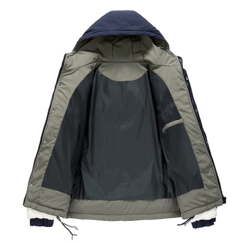 Χειμερινά ρούχα από βαμβάκι, νέας μόδας, φθινοπωρινά και χειμερινά, μοντέρνα μάρκα, βελούδινη κουκούλα από αρνί, παχύρρευστη ζεστή επένδυση, παλτό με βαμβακερή επένδυση, μπουφάν