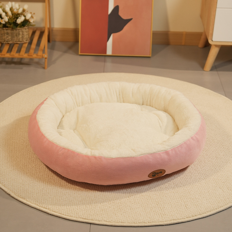 Jesensko-zimsko debelo toplo gnijezdo za kućne ljubimce, prostirka za pse, mačji krevet za velike i male pse, plišani krevet za četiri godišnja doba, univerzalni krevet za kućne ljubimce