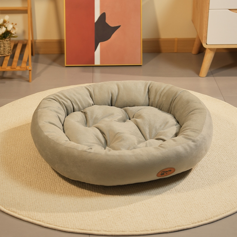 Jesensko-zimsko debelo toplo gnijezdo za kućne ljubimce, prostirka za pse, mačji krevet za velike i male pse, plišani krevet za četiri godišnja doba, univerzalni krevet za kućne ljubimce