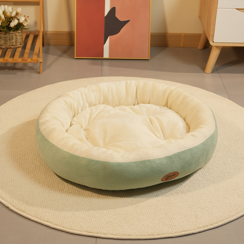 Jesensko-zimsko debelo toplo gnijezdo za kućne ljubimce, prostirka za pse, mačji krevet za velike i male pse, plišani krevet za četiri godišnja doba, univerzalni krevet za kućne ljubimce