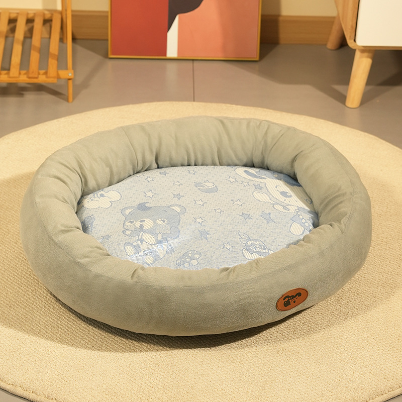 Jesensko-zimsko debelo toplo gnijezdo za kućne ljubimce, prostirka za pse, mačji krevet za velike i male pse, plišani krevet za četiri godišnja doba, univerzalni krevet za kućne ljubimce