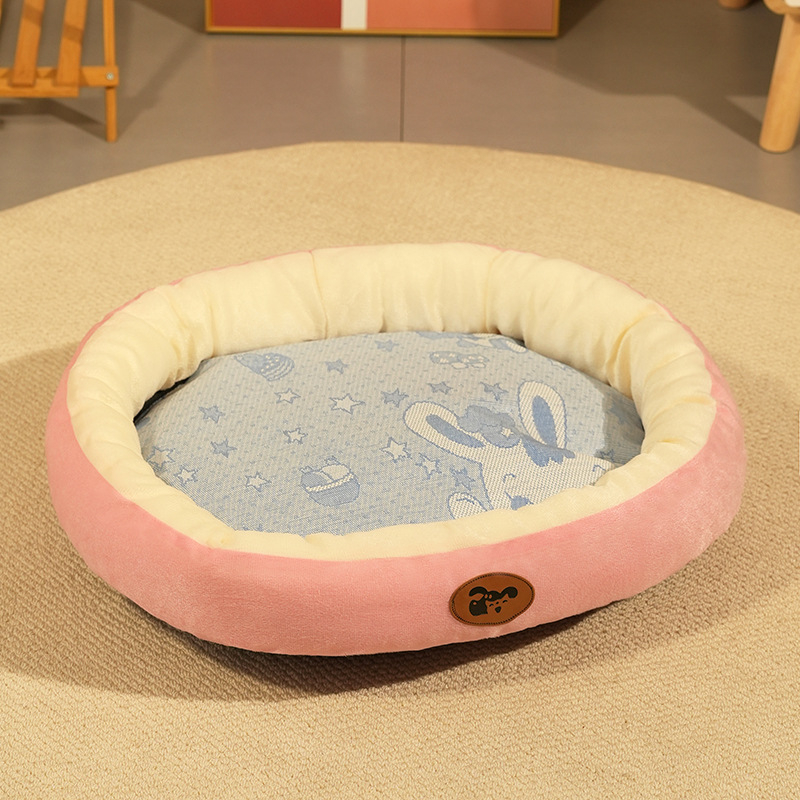 Jesensko-zimsko debelo toplo gnijezdo za kućne ljubimce, prostirka za pse, mačji krevet za velike i male pse, plišani krevet za četiri godišnja doba, univerzalni krevet za kućne ljubimce