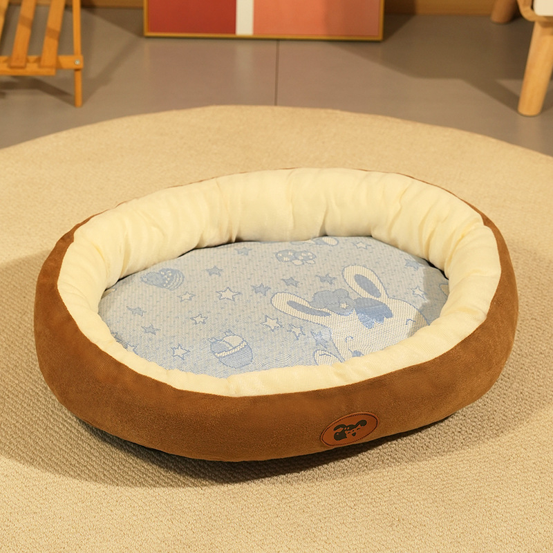 Jesensko-zimsko debelo toplo gnijezdo za kućne ljubimce, prostirka za pse, mačji krevet za velike i male pse, plišani krevet za četiri godišnja doba, univerzalni krevet za kućne ljubimce