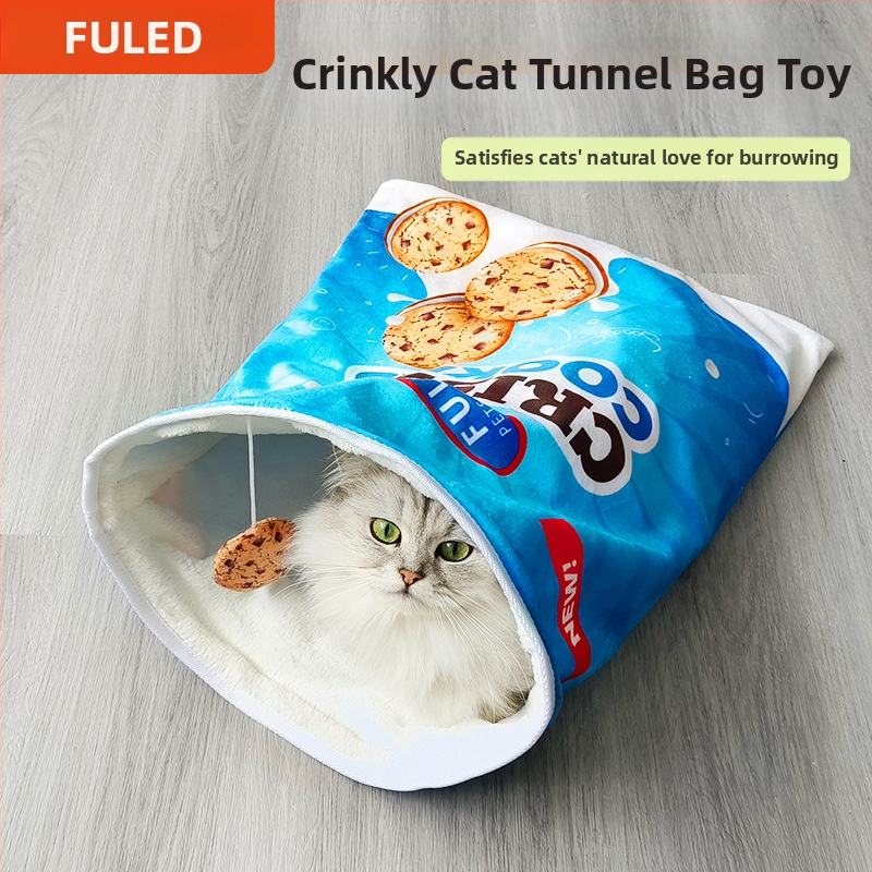 Piiriülene kassipesa magamiskott Helipaber fliisvoodriga soe kassipesa kassi magamiskott kass pehme pesa kass sügis ja talv