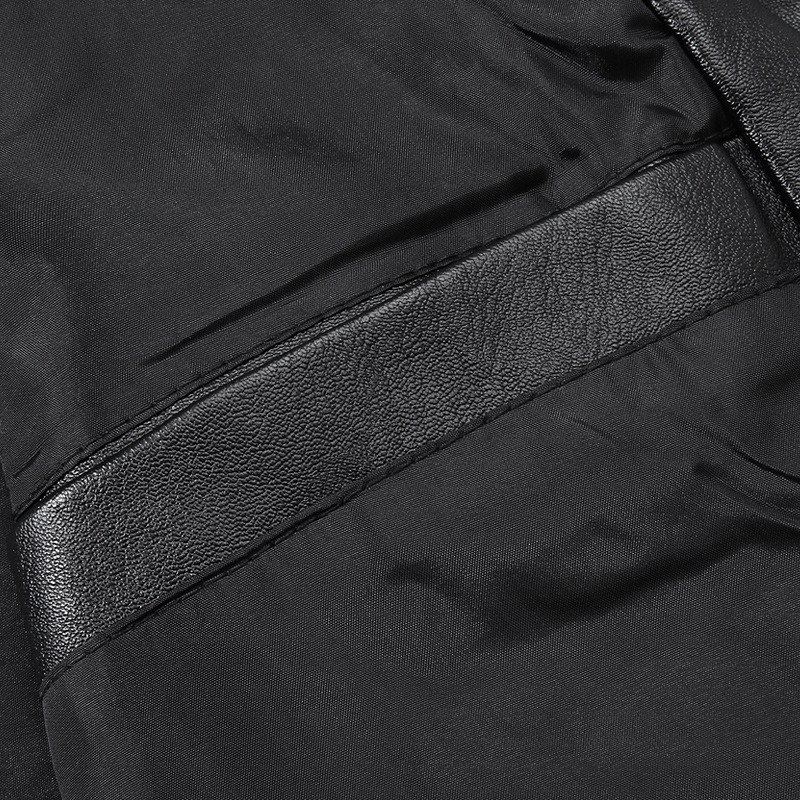 2025 m. Nauji odiniai drabužiai, vyriški jaunimo mados rudens ir žiemos ploni korėjietiško stiliaus gražūs vyriški mados paltai, odinė striukė vyrams