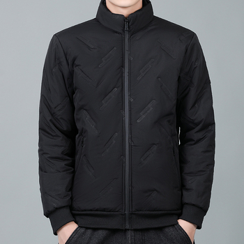 Νέο χειμερινό ανδρικό μπουφάν με επένδυση από βαμβάκι, διασυνοριακό, ζεστό, μπουφάν από μαλλί αρνιού με επένδυση από βαμβάκι, casual, μπουφάν plus size με επένδυση από βαμβάκι για μεσήλικες και ηλικιωμένους.