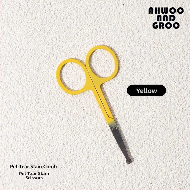 Koera pisarapleki kamm pisarahari väike näokamm lemmikloomade hari silmade puhastushari silmade eritise ilu kass koer bichon frizur