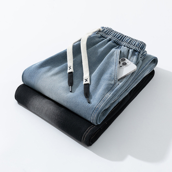 Ανδρικά τζιν American Wide Leg, casual, νέα, ρετρό, μοντέρνα, ίσια, χαλαρά παντελόνια, casual παντελόνια, μεγάλα μεγέθη