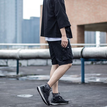 Καλοκαιρινά λεπτά σορτς εργασίας, μοντέρνα ανδρικά σορτς χιπ χοπ, ίσια σορτς, ανδρικά παντελόνια, casual παντελόνια