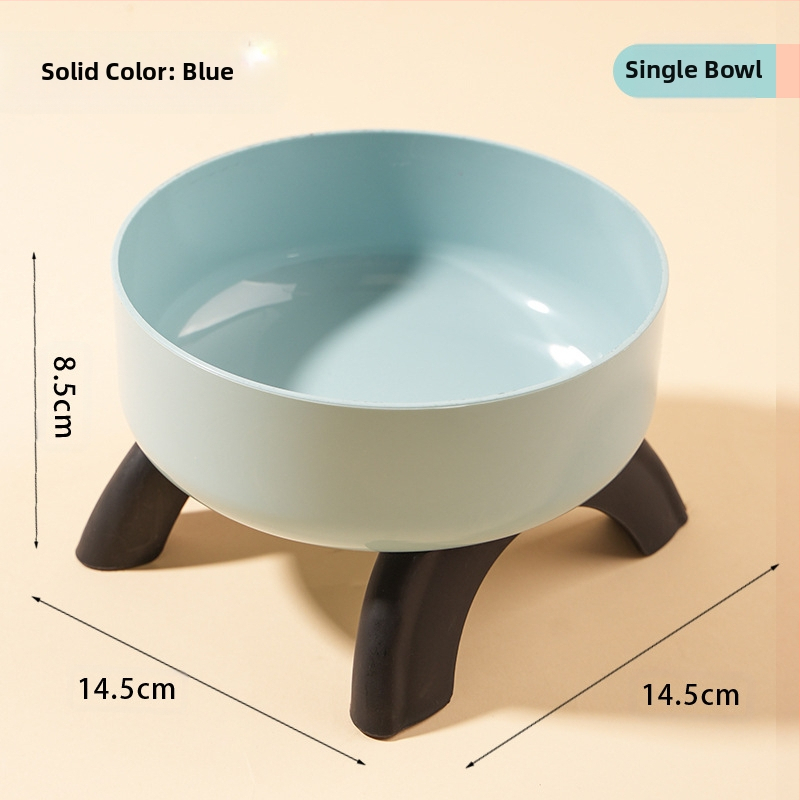 Kassi kõrge kauss kaelakaitsega kassikauss lemmikloomale roostevabast terasest kauss libisemisvastane ümberminekuvastane koerakauss koeratoidukleit piiriülene uus stiil