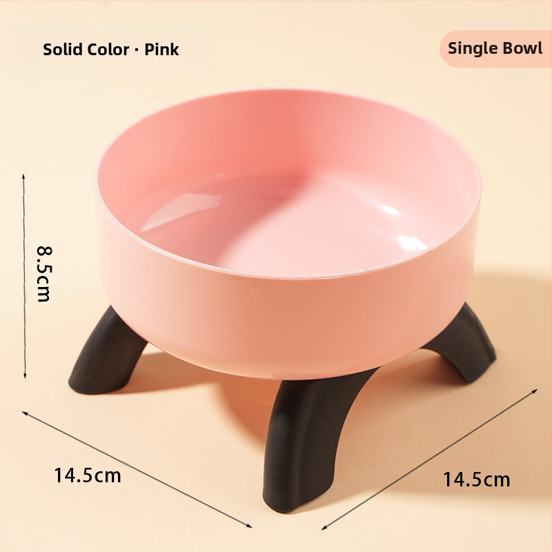 Kassi kõrge kauss kaelakaitsega kassikauss lemmikloomale roostevabast terasest kauss libisemisvastane ümberminekuvastane koerakauss koeratoidukleit piiriülene uus stiil