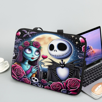 Νέα διασυνοριακή εκτύπωση σειράς τρομακτικών Χριστουγεννιάτικων βραδιών σε χαρτογράφηση προσαρμοσμένης θήκης αποθήκευσης φορητού υπολογιστή