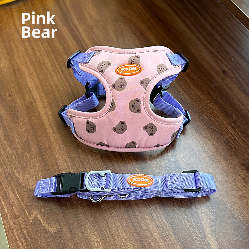 Koerarihma vest Jalutusrihma rihm Väikesele koerale Keskmise suurusega koerale Rinnarihm Koerarihm Teddy koerakett