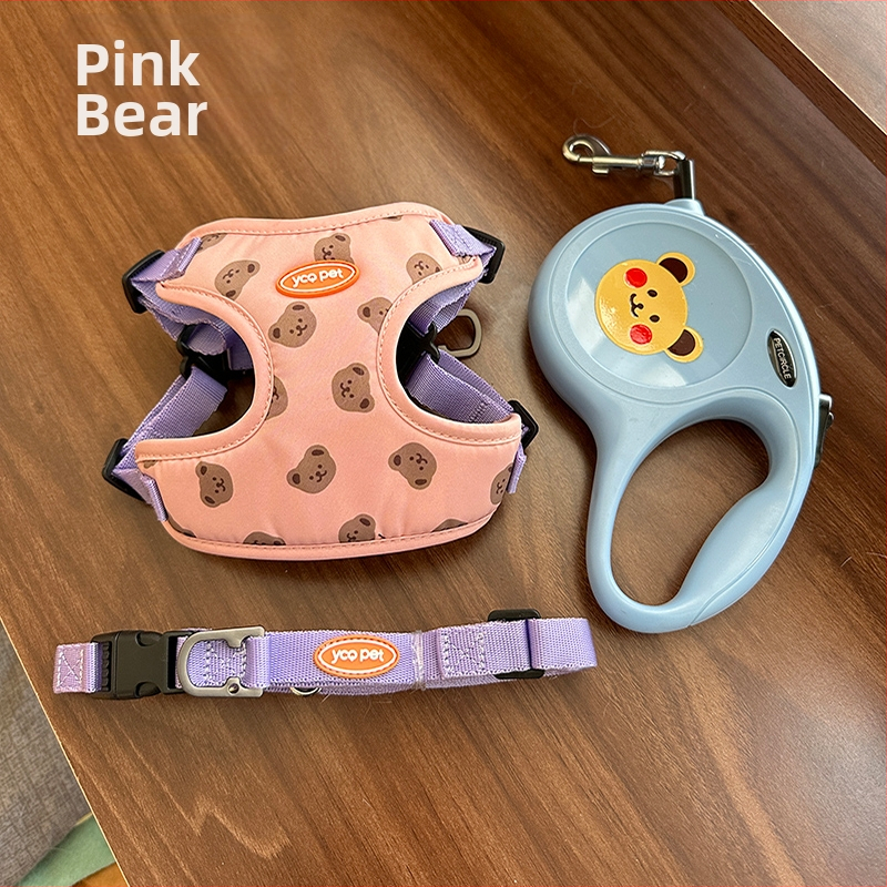 Koerarihma vest Jalutusrihma rihm Väikesele koerale Keskmise suurusega koerale Rinnarihm Koerarihm Teddy koerakett
