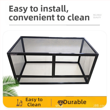 PAYI ronimiskunst, ronimislemmikloomade puur, horisontaalne puur, alumiiniumisulamist kameeleoni söötmiskast, ronimiskast, sisalik, ventileeritud ja hingav