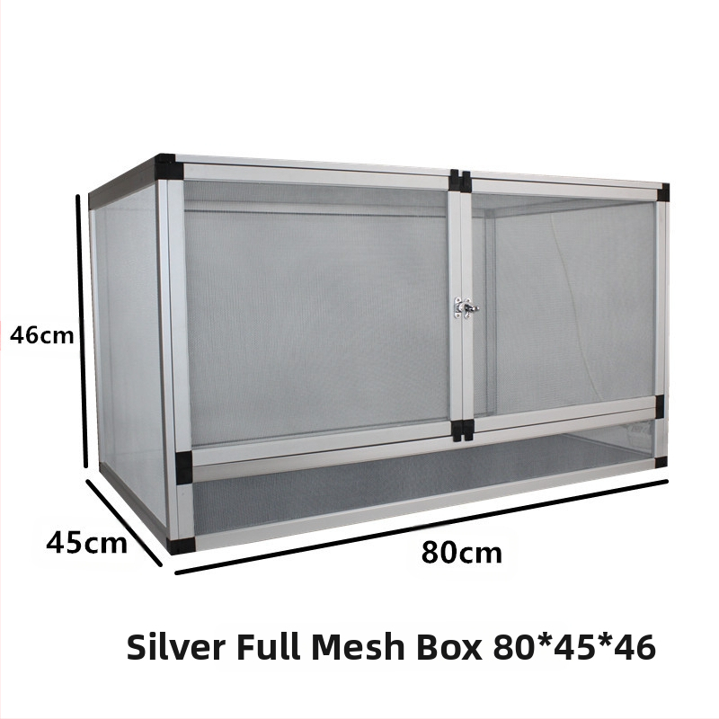 PAYI ronimiskunst, ronimislemmikloomade puur, horisontaalne puur, alumiiniumisulamist kameeleoni söötmiskast, ronimiskast, sisalik, ventileeritud ja hingav