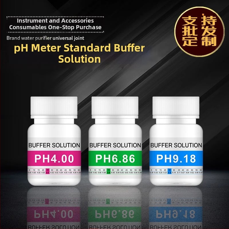 pH kalibrēšanas šķīdums pH metra kalibrēšanas buferšķīdums standarta buferšķīdums pH metra kalibrēšanas bufera pulveris