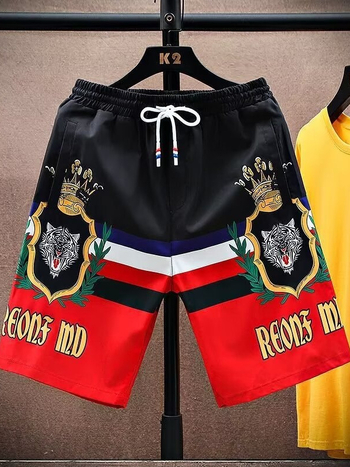 Μοντέρνα Σορτς Ανδρών Καλοκαίρι 2025 Νέα Χαλαρά Μοντέρνα Σορτς Πέντε Πόντων Καλοκαιρινά Καθημερινά Ευέλικτα Σορτς Παραλίας Μεσαίου Μήκους Σορτς