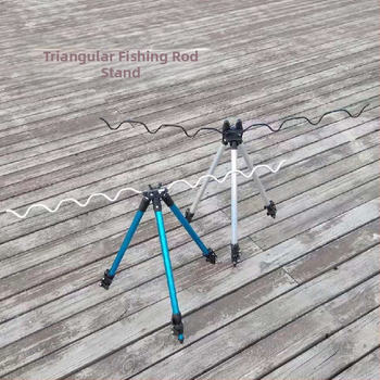 Kalapüügivahendid meriõnge kolmnurkne kronstein kaugviskeklamber statiivi viskeõng meriõnge õnge kronstein alumiiniumsulamist teleskoopõnge