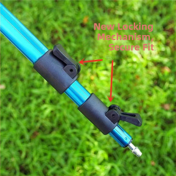 Kalapüügivahendid meriõnge kolmnurkne kronstein kaugviskeklamber statiivi viskeõng meriõnge õnge kronstein alumiiniumsulamist teleskoopõnge