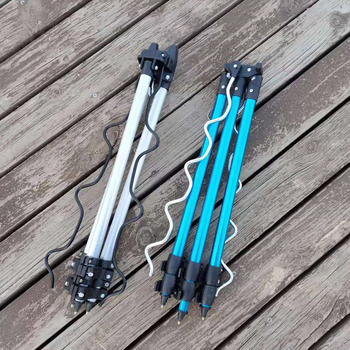 Kalapüügivahendid meriõnge kolmnurkne kronstein kaugviskeklamber statiivi viskeõng meriõnge õnge kronstein alumiiniumsulamist teleskoopõnge