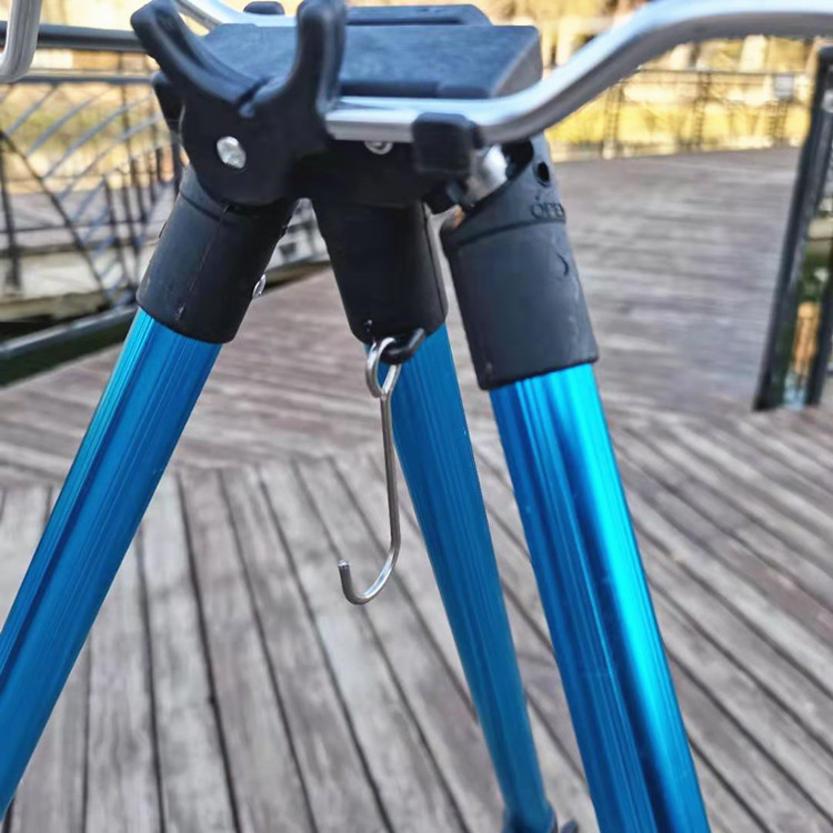 Kalapüügivahendid meriõnge kolmnurkne kronstein kaugviskeklamber statiivi viskeõng meriõnge õnge kronstein alumiiniumsulamist teleskoopõnge