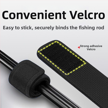 Комплект риболовни въдици, защитен калъф за стръв, удебелен, високоеластичен колан за съхранение на въдици, риболовна въдица, магическа риболовна екипировка, колан за въдици