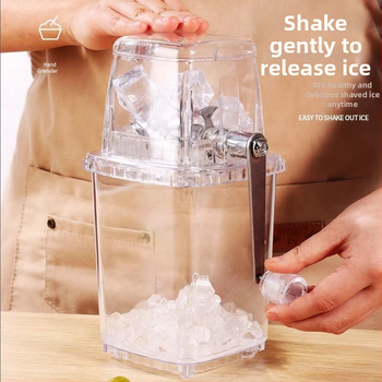 Jäähöövel Kodune väike silumismasin Granuleeritud liivajää Purustatud jää Kommertskioski rahejäämasin Käsitsi jääpurustatud masin