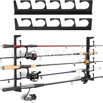 BEBIKR seinale kinnitatav õngehoidja-õngehoidja - 5 õnge