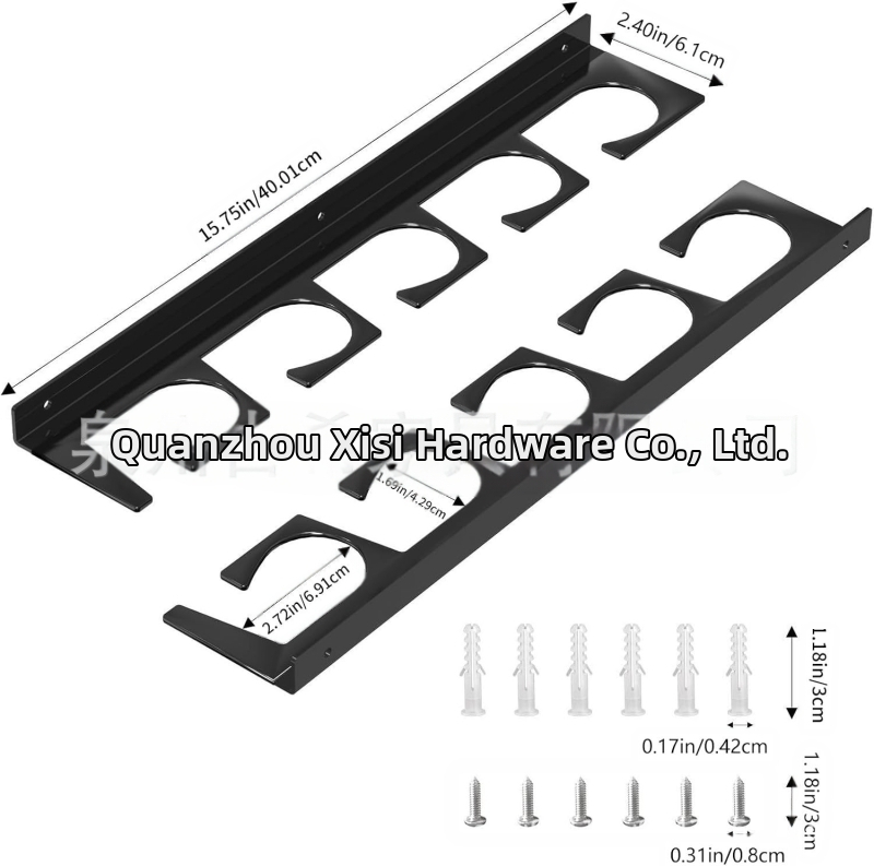 BEBIKR seinale kinnitatav õngehoidja-õngehoidja - 5 õnge
