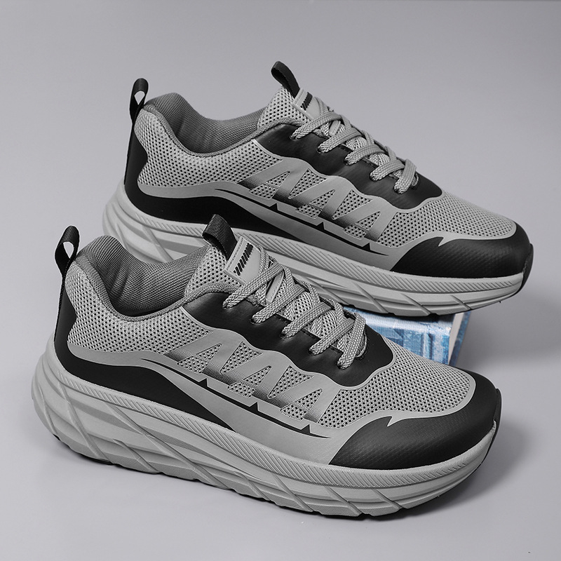 Suvised meeste jooksujalatsid, suure ninaga meeste kingad, laia jalaga spordijalatsid, laia ninaga pluss paksud, kõrge jala tagaosaga, paksud ja laia liistuga võrkjalatsid