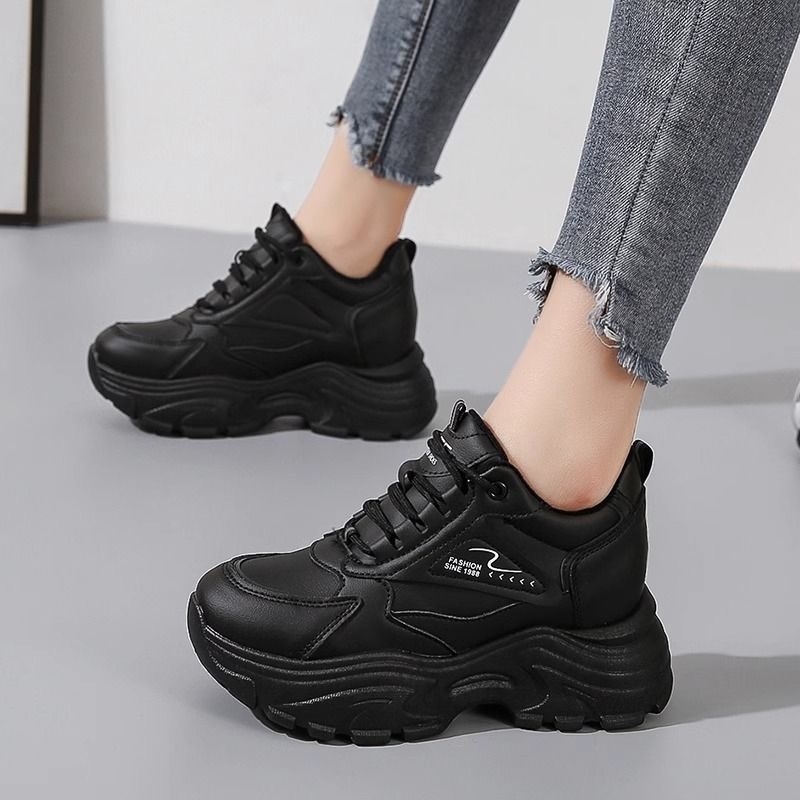 Uued 2024. aasta naiste kevad- ja suvejalatsid, värviblokeeritud Torre kingad, hingava võrgust platvormiga, kõrge kõrgusega kingad, üliõpilaste spordijalatsid