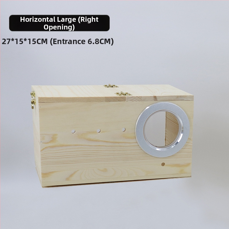 Akrüülist papagoi pesitsuskast, läbipaistev pesitsuskast, linnupesa, täispuidust, linnupesa, papagoi pesa, linnumaja, munade munemine