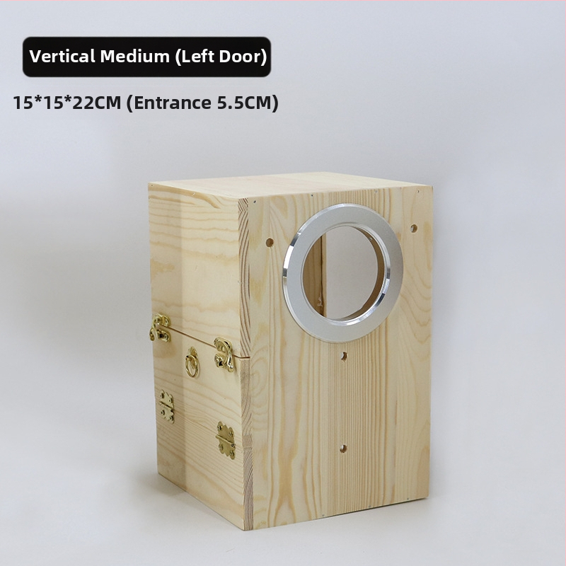 Akrüülist papagoi pesitsuskast, läbipaistev pesitsuskast, linnupesa, täispuidust, linnupesa, papagoi pesa, linnumaja, munade munemine