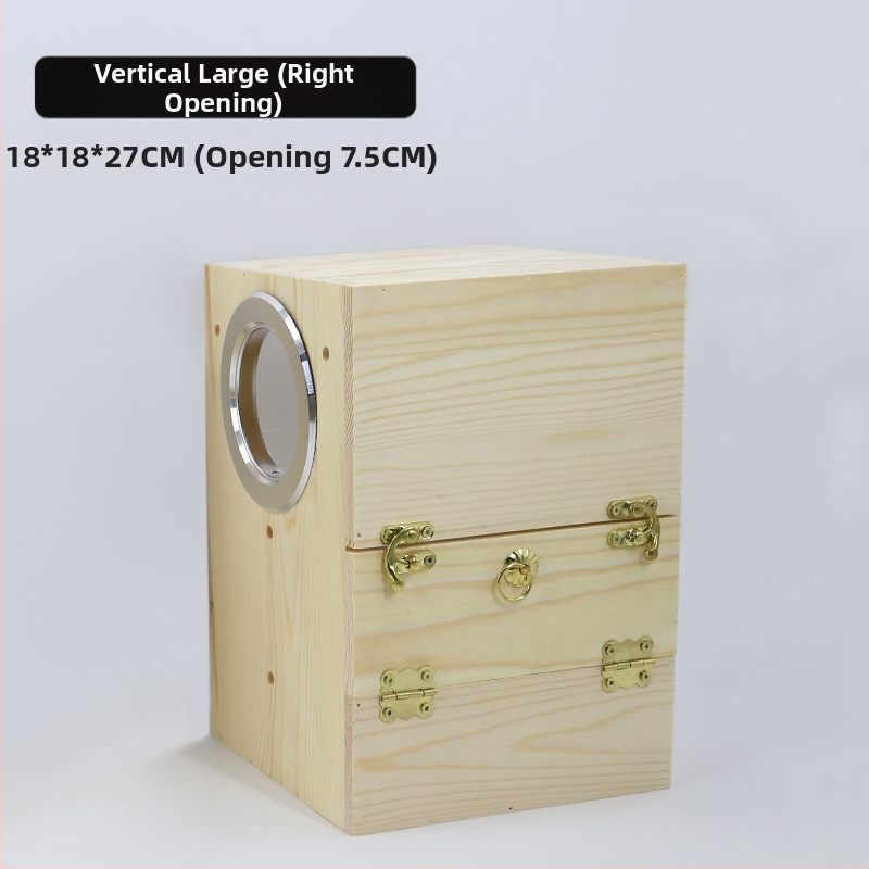 Akrüülist papagoi pesitsuskast, läbipaistev pesitsuskast, linnupesa, täispuidust, linnupesa, papagoi pesa, linnumaja, munade munemine