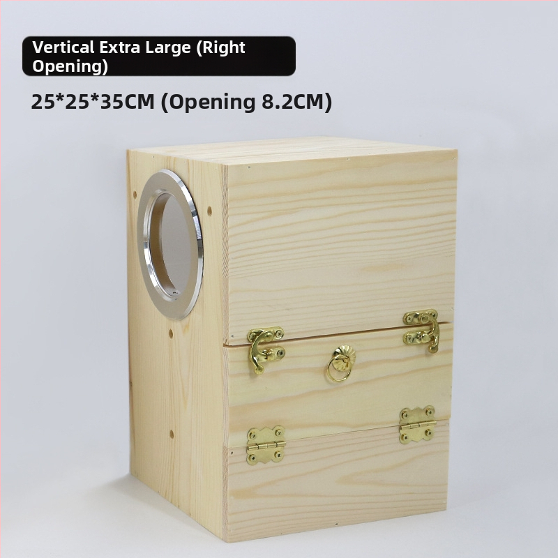 Akrüülist papagoi pesitsuskast, läbipaistev pesitsuskast, linnupesa, täispuidust, linnupesa, papagoi pesa, linnumaja, munade munemine