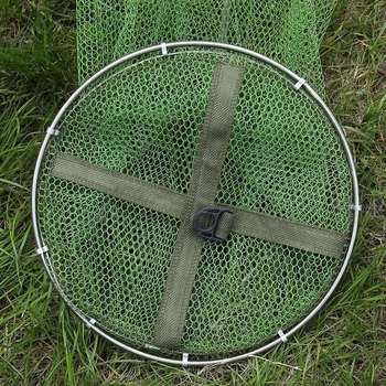 Сгъваема удебелена, покрита с лепило, чанта за защита на риба, пръстен от неръждаема стомана, против висяща чанта за риболов с малко око, бързосъхнеща риболовна чанта, риболовни принадлежности