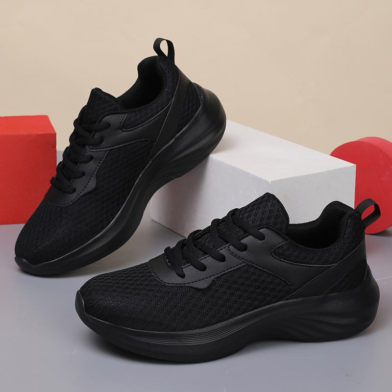 Jinjiang Lengzhani tossud Naiste suvised võrgust kingad Hingavad tudengikingad Teismelise pehme põhjaga lööke neelavad jooksujalatsid