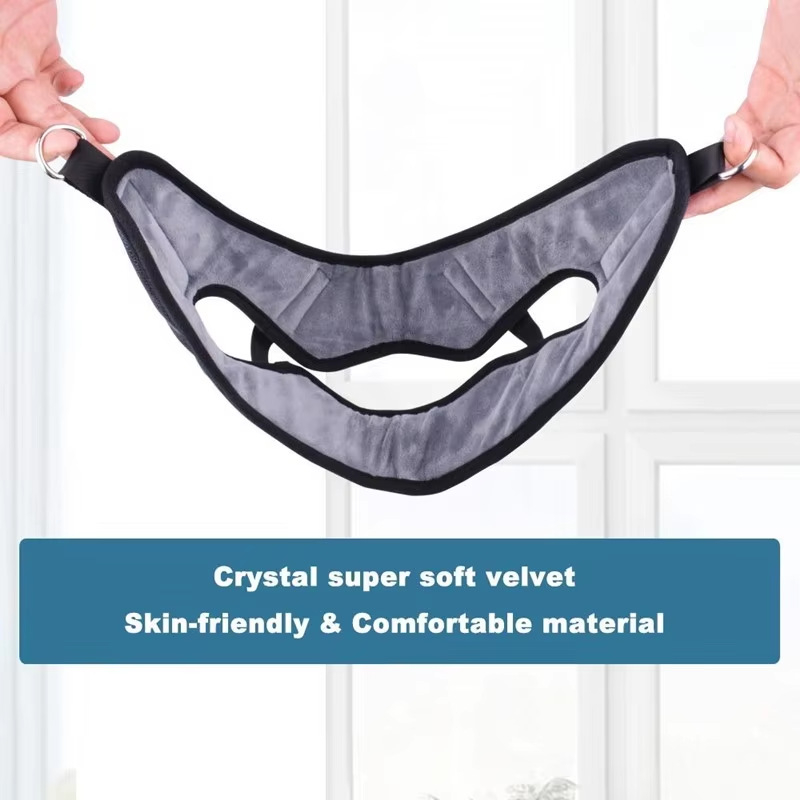 Домашен колан за окачване на врата, фиксатор за разтягане на врата, шийно сцепление, удобно устройство за окачване на врата, защита на врата, Amazon