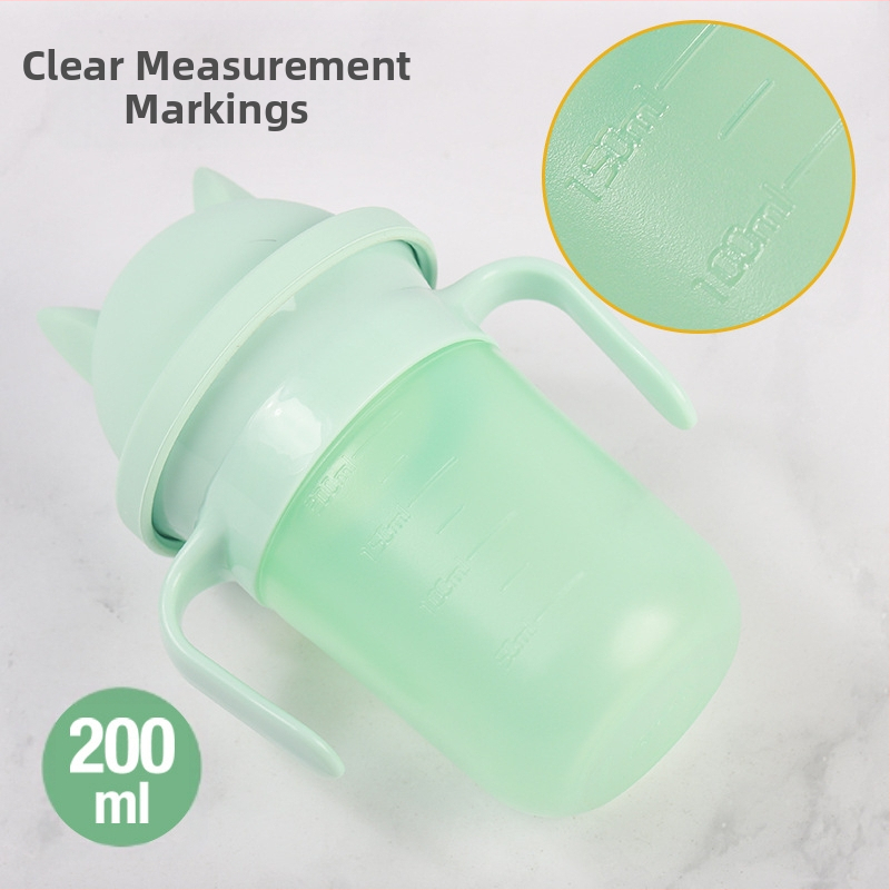 Бебешка чаша за пиене 360° градуса бебешка детска чаша за пиене чаша за пиене бебешка чаша против задавяне с дръжка чаша за пиене
